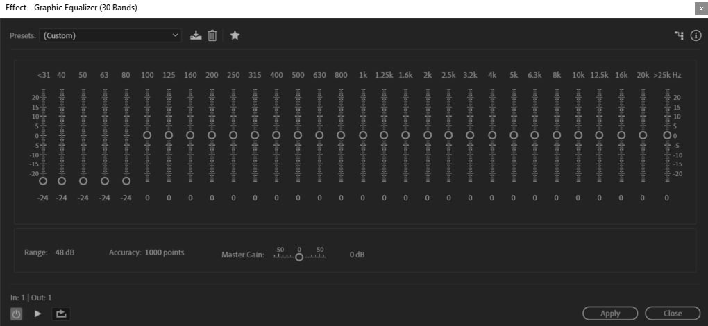 adobe audition voice over settings